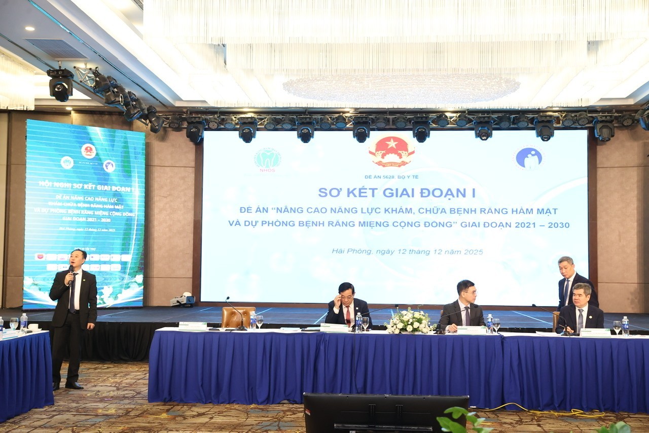 PGS.TS. Trần Cao Bính báo cáo kết quả Giai đoạn I Đề án 5628, BYT